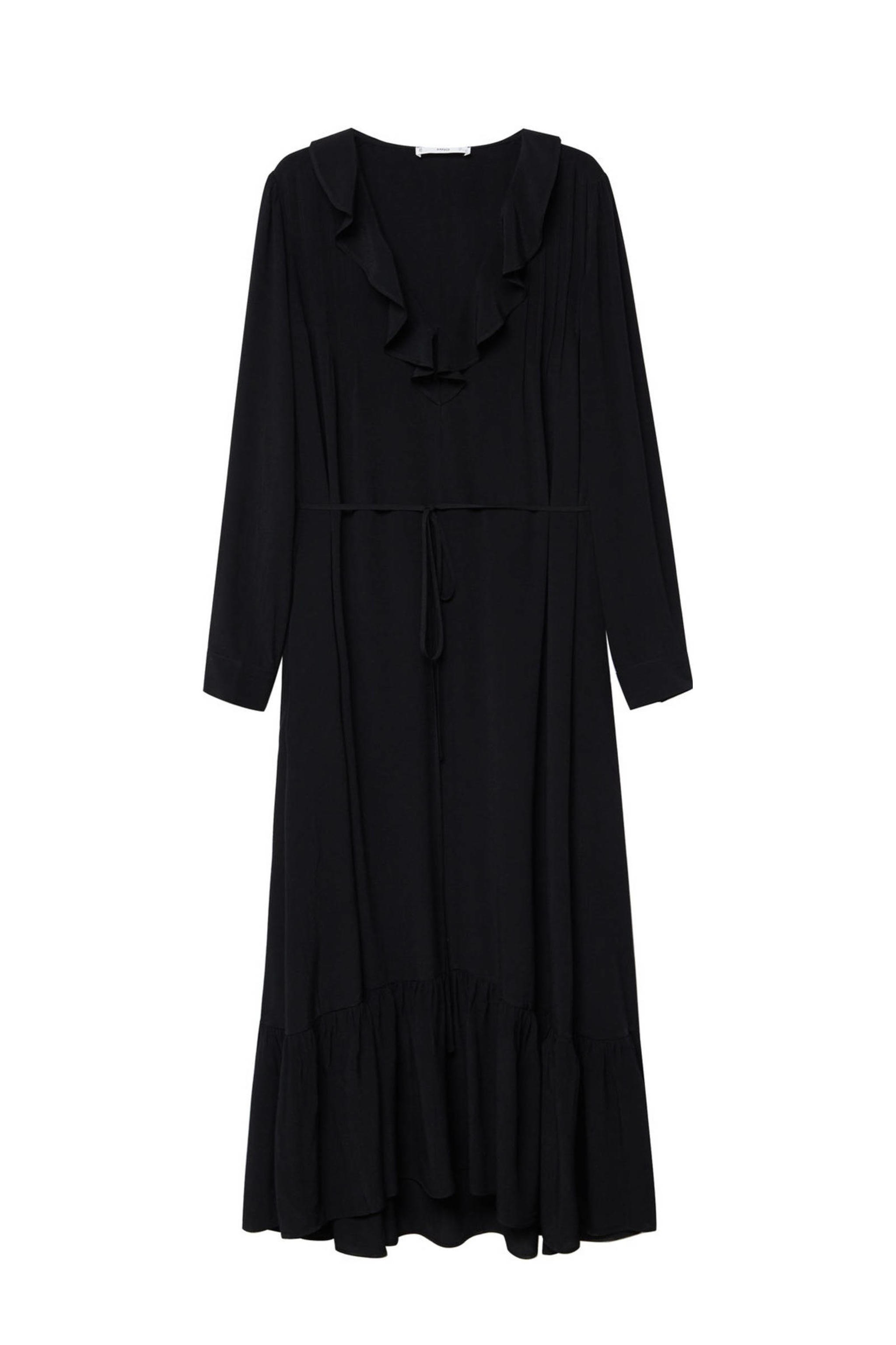 Maya Deluxe Maxi-jurk voor dames, met ruches, schouderdetail, bruidsmeisje, stoffig blauw, 20 Maya Deluxe Maxi-jurk voor dames, met ruches, schouderdetail, bruidsmeisje, stoffig blauw, 20