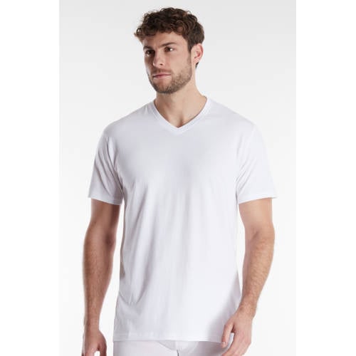 CECEBA +size ondershirt (set van 2) wit afbeelding