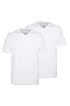 +size ondershirt (set van 2) wit