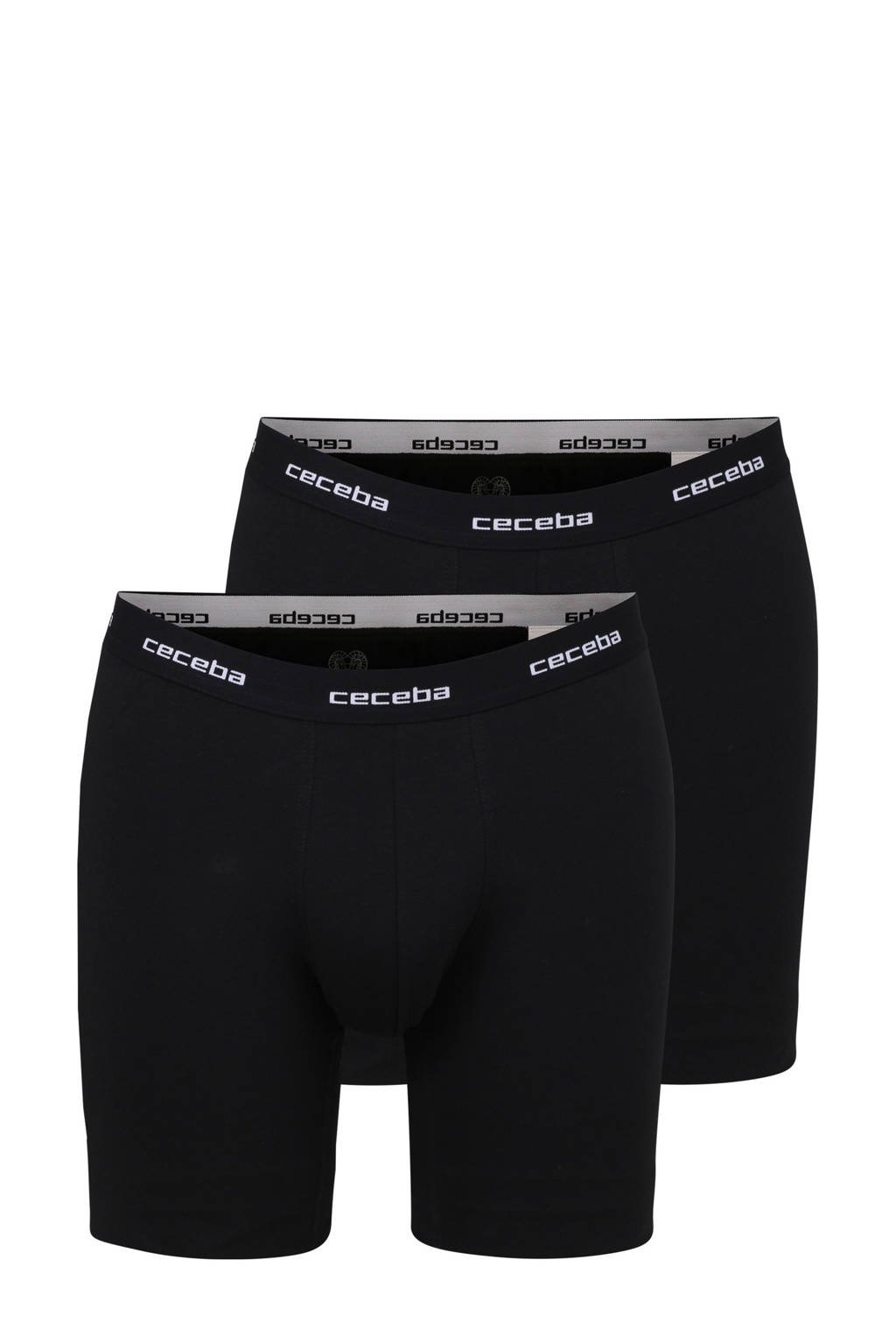 Ceceba +size boxershort (set van 2), Zwart