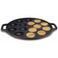 Sareva  Poffertjespan - Gietijzer - ø 24 cm - 15 poffertjes - zonder anti-aanbaklaag - geschikt voor alle warmtebronnen