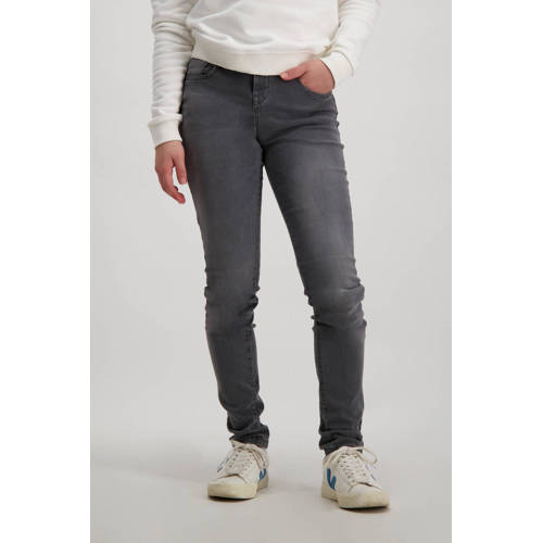 Cars high waist skinny jeans Amazing mid grey afbeelding