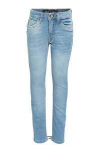Lichtblauwe jongens Cars slim fit jeans Burgo van denim met regular waist