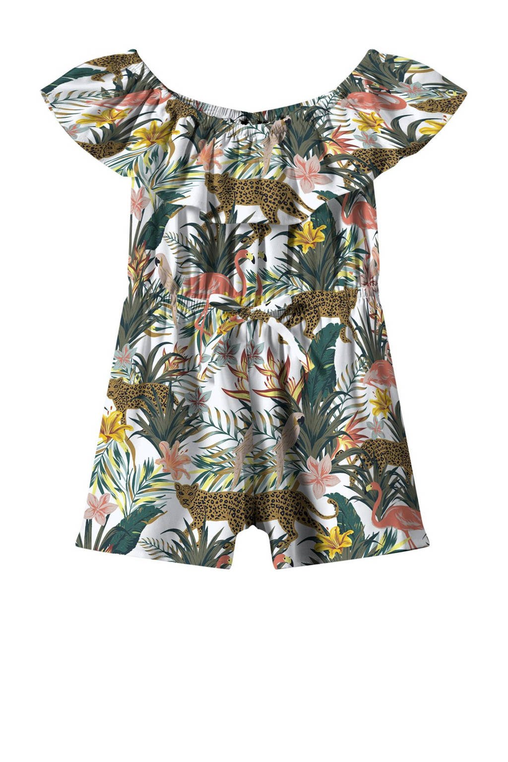 NAME IT MINI jumpsuit Vinaya van gerecycled polyester multi color, Multi color