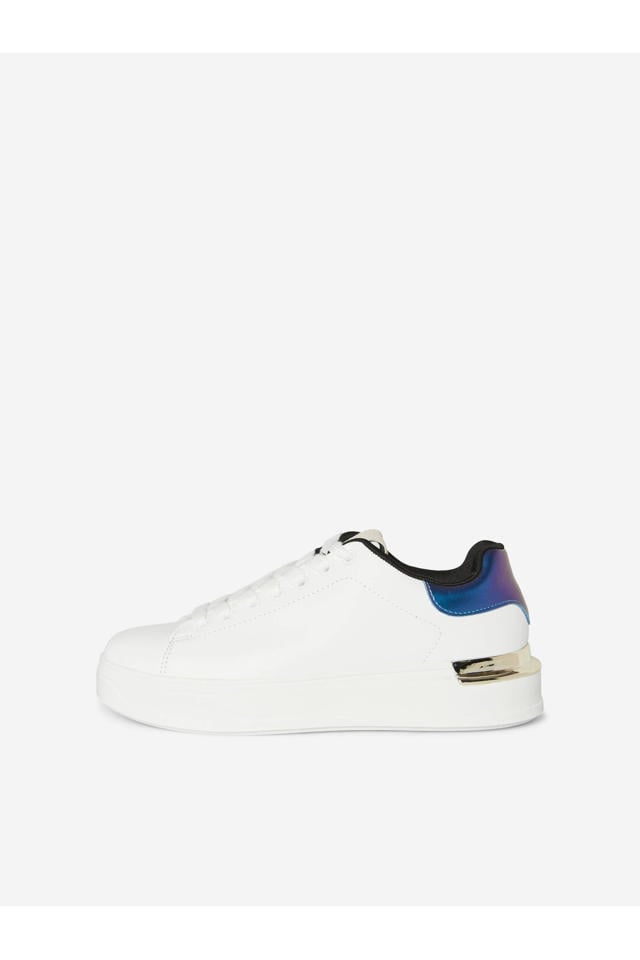 Bouwen op logboek vezel VERO MODA Milano sneakers wit/blauw | wehkamp