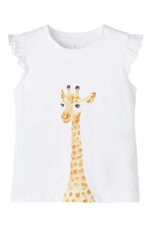 baby T-shirt Jennifer met biologisch katoen wit