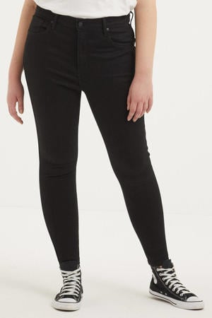 Mile High super skinny high waist jeans black galaxy