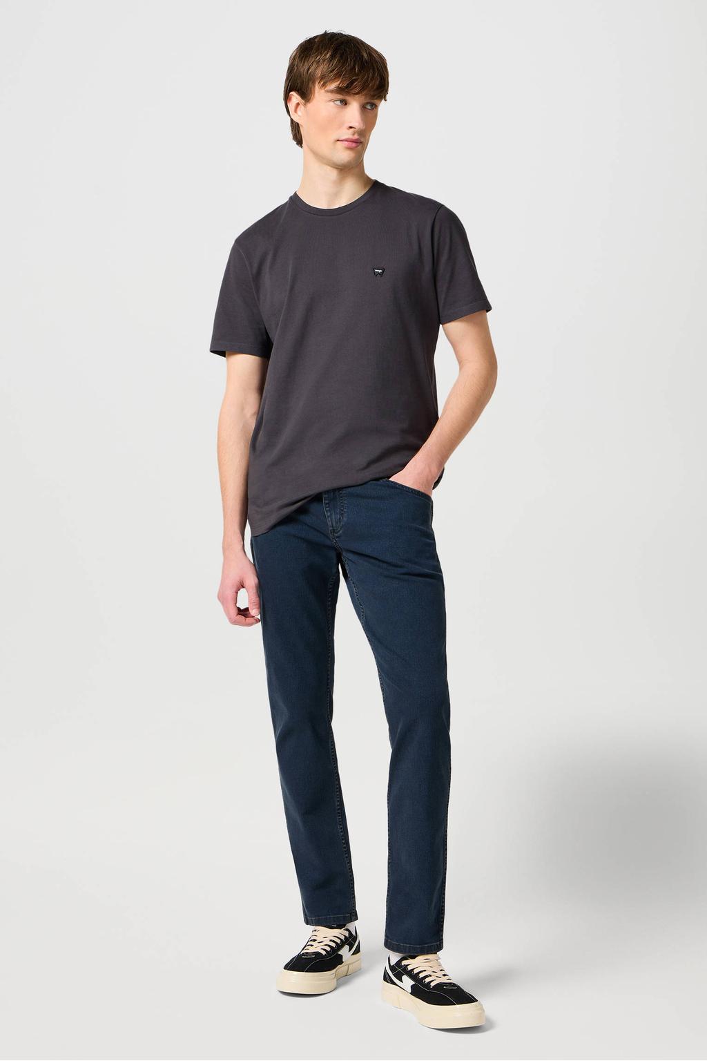 Wrangler Greensboro straight leg jeans iron blue