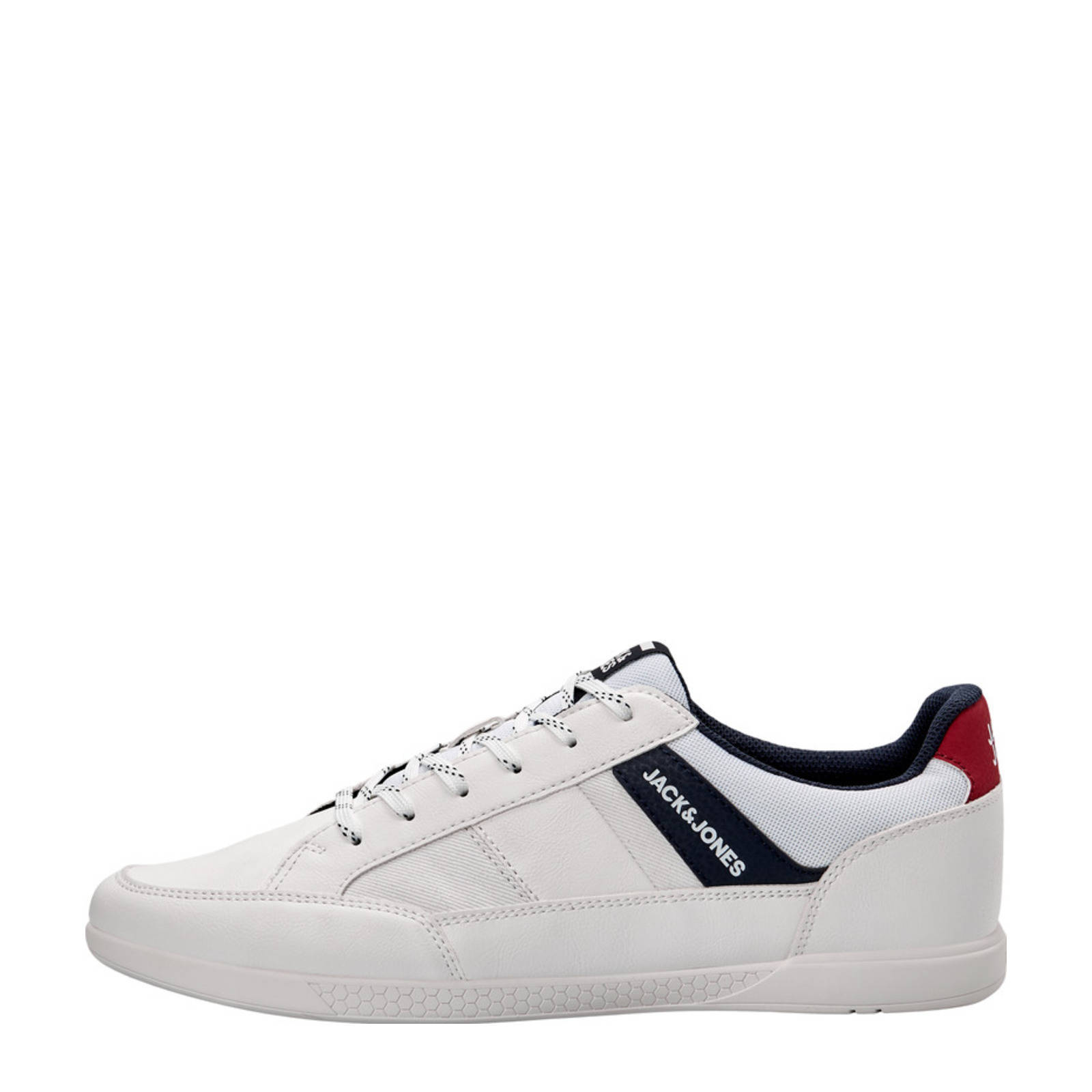 JACK\u0026JONES Jack \u0026 Jones Sneaker Laag Heren Blazer Wit | 40 - Schoenen.nl