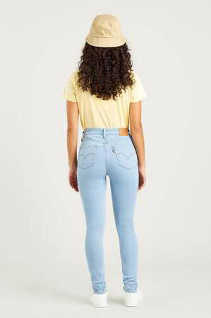 Levi's 721 high waist skinny jeans stonewashed | wehkamp