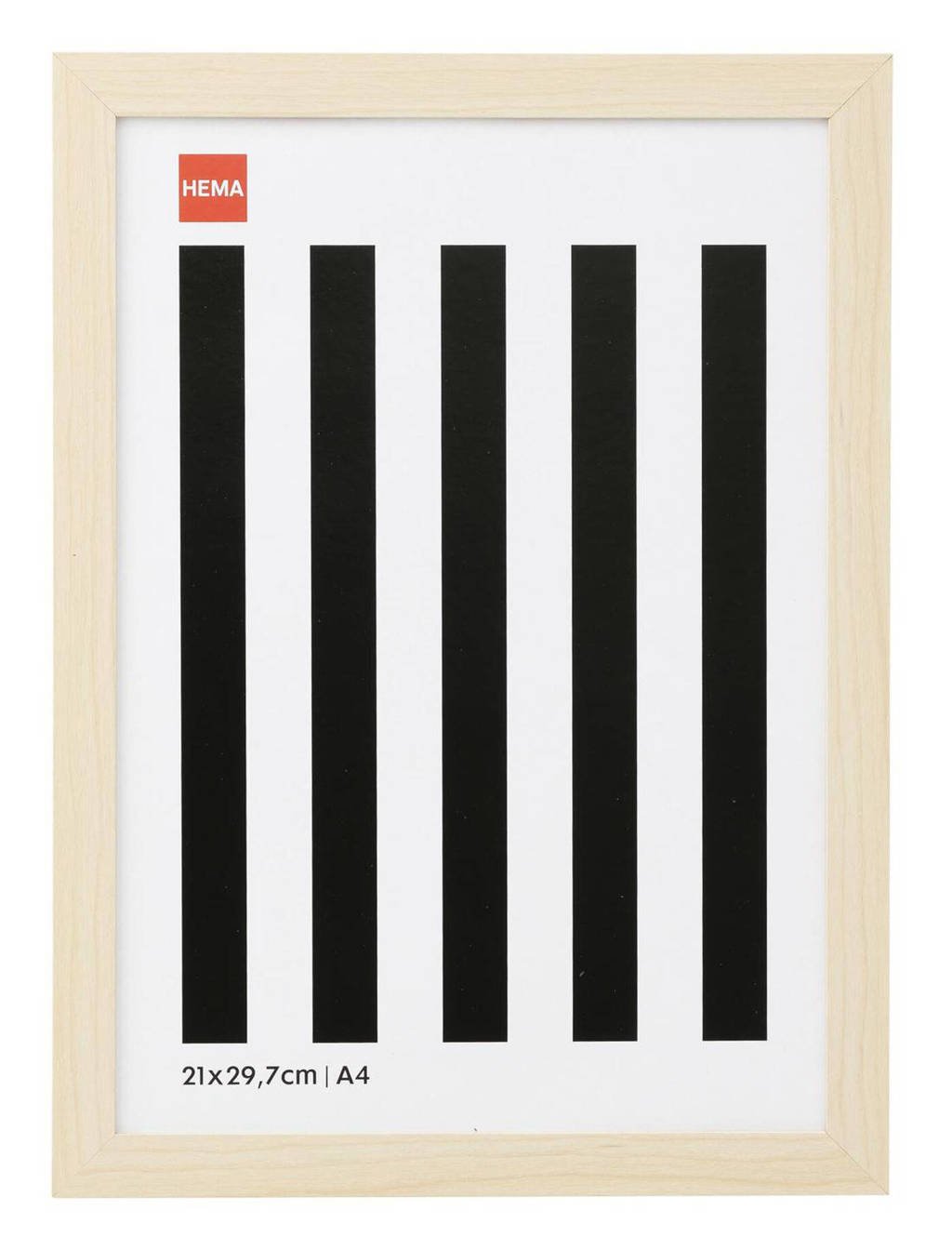 HEMA fotolijst A4 (24x32,5 cm), Bruin