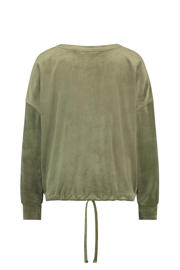 thumbnail: Hunkemöller velours sweater groen