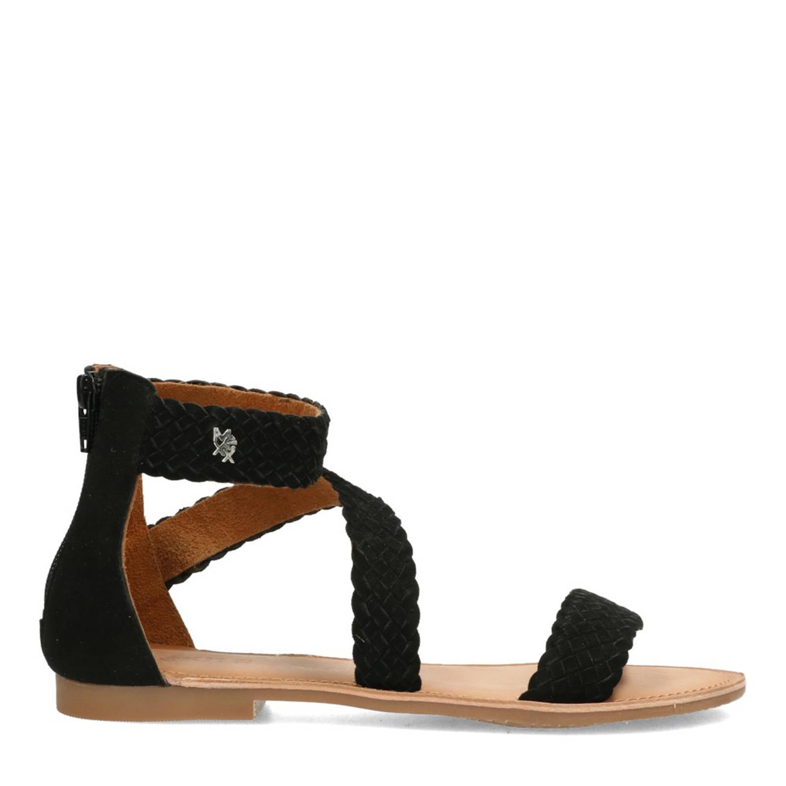 Mexx Eda leren sandalen zwart | wehkamp