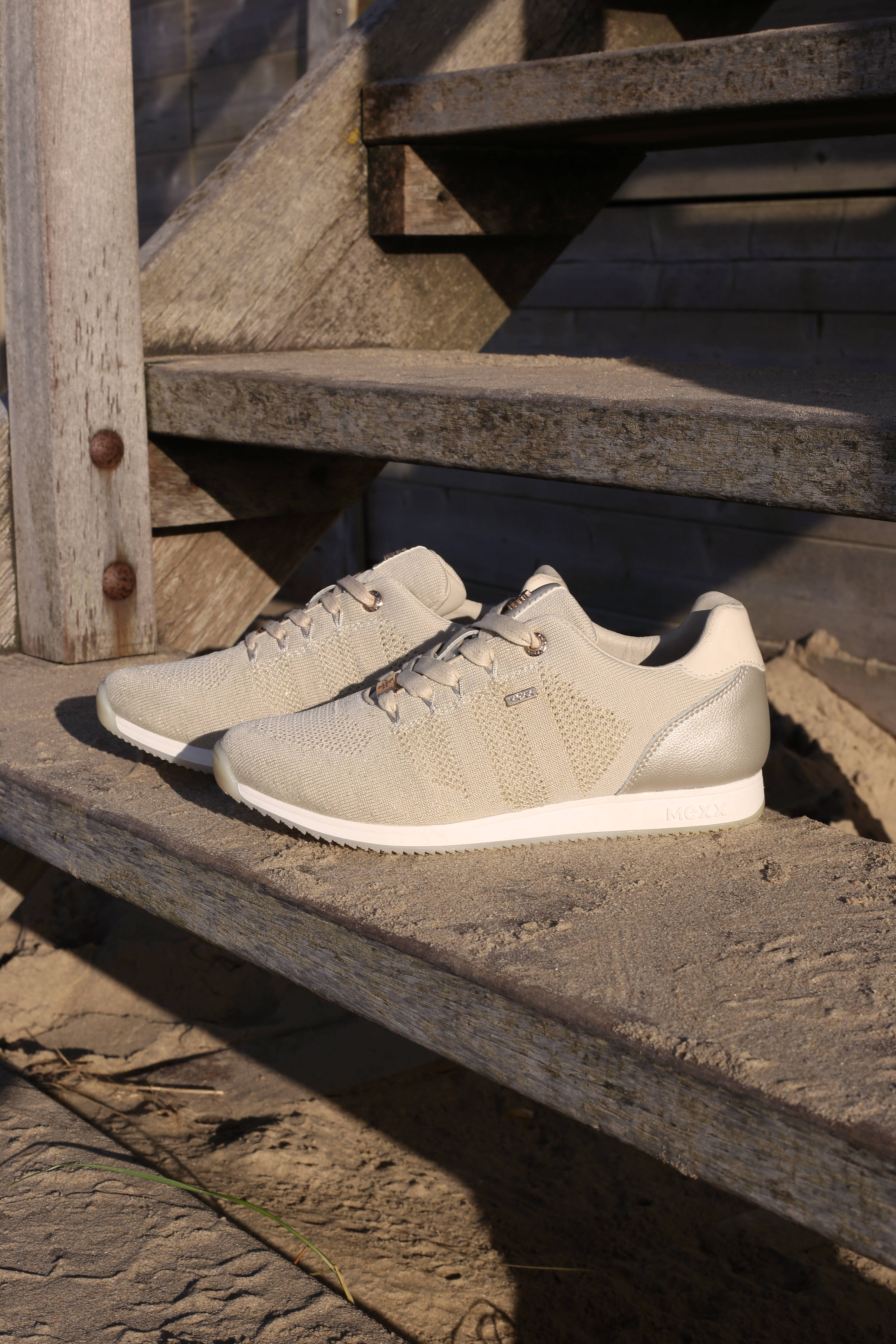 Mexx Djaimy 2 sneakers ecru | wehkamp