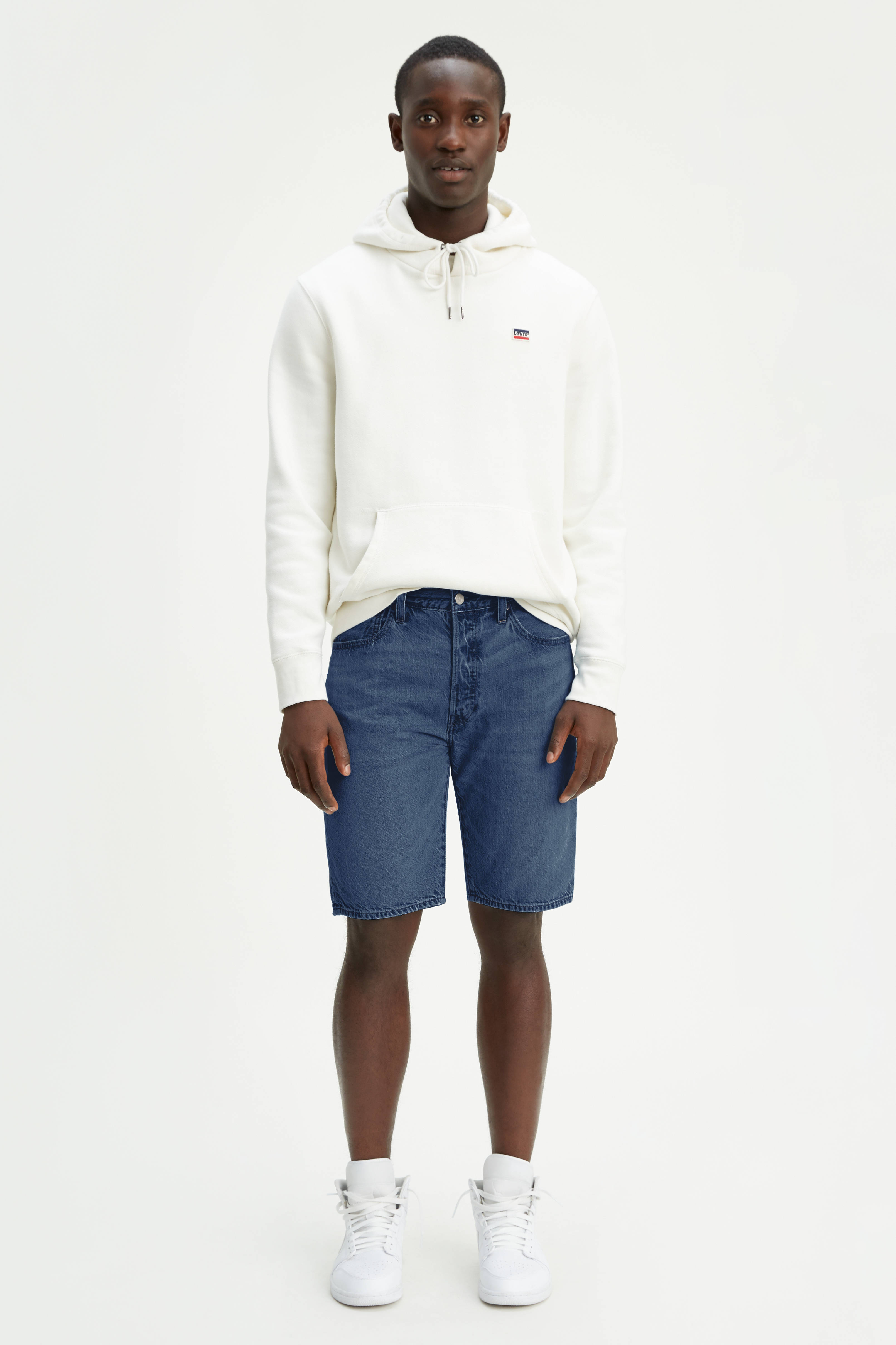 Levi's korte spijkerbroeken voor heren online kopen? | Wehkamp