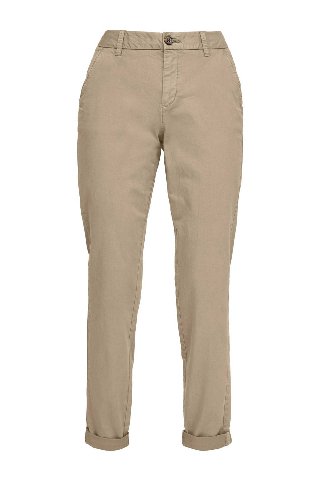 s.Oliver slim fit broek lichtbruin, Lichtbruin