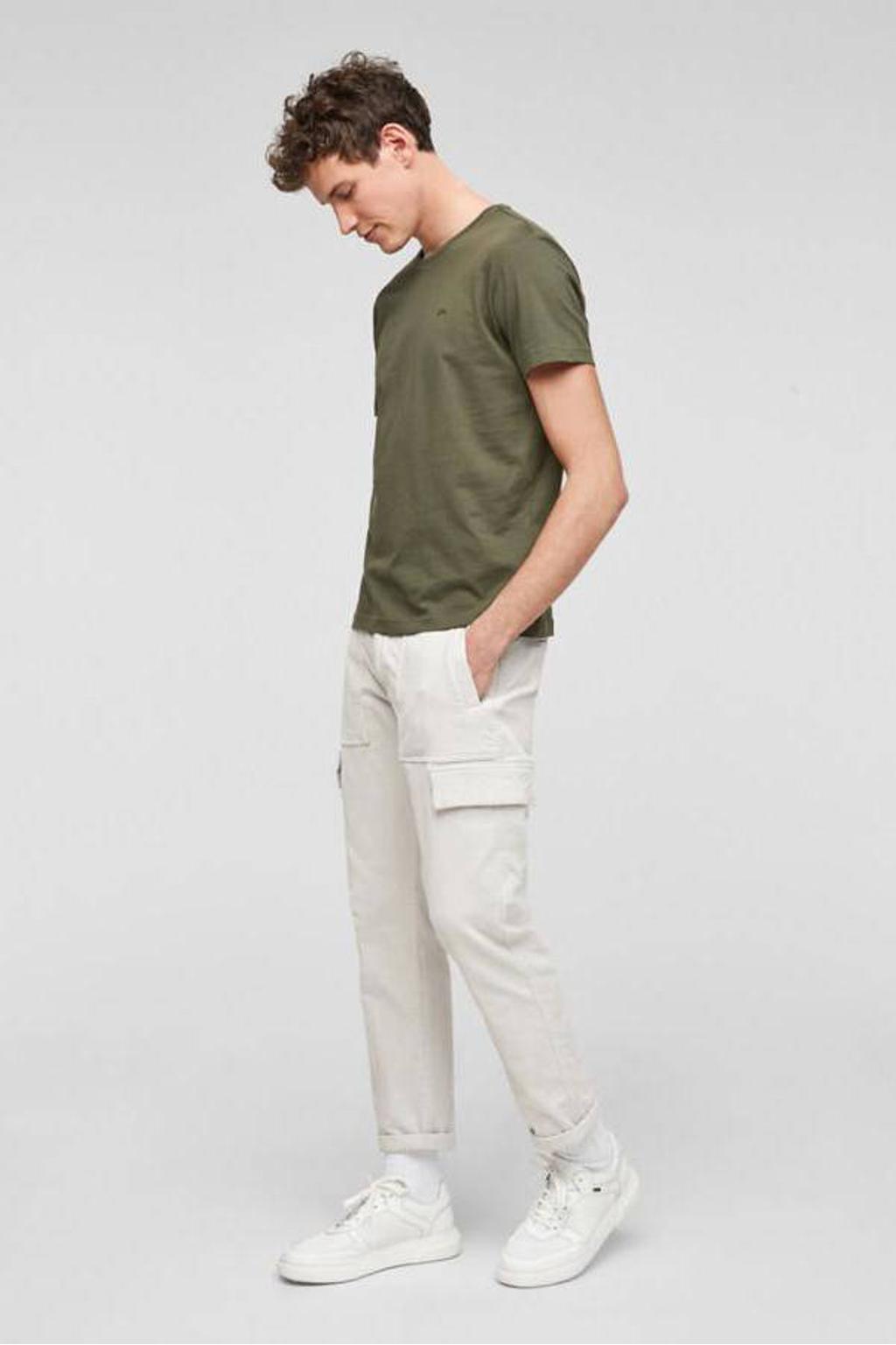 s.Oliver T-shirt donkergroen