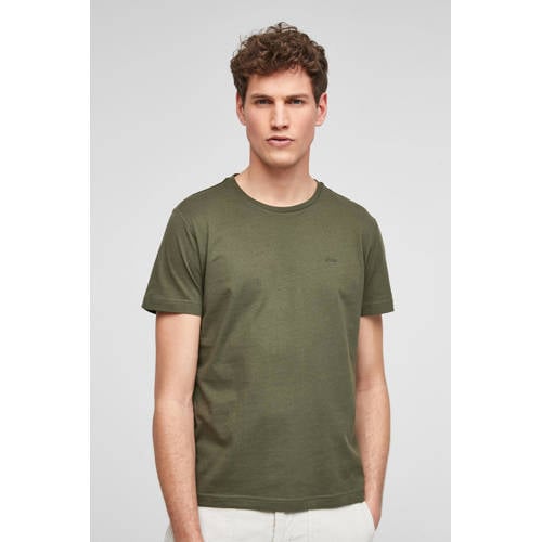 s.Oliver T-shirt donkergroen afbeelding