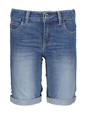 slim fit jeans bermuda stonewashed