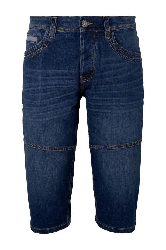 Tom Tailor Regular Fit Jeans Short Morris Overknee Mid Stone Wash Denim