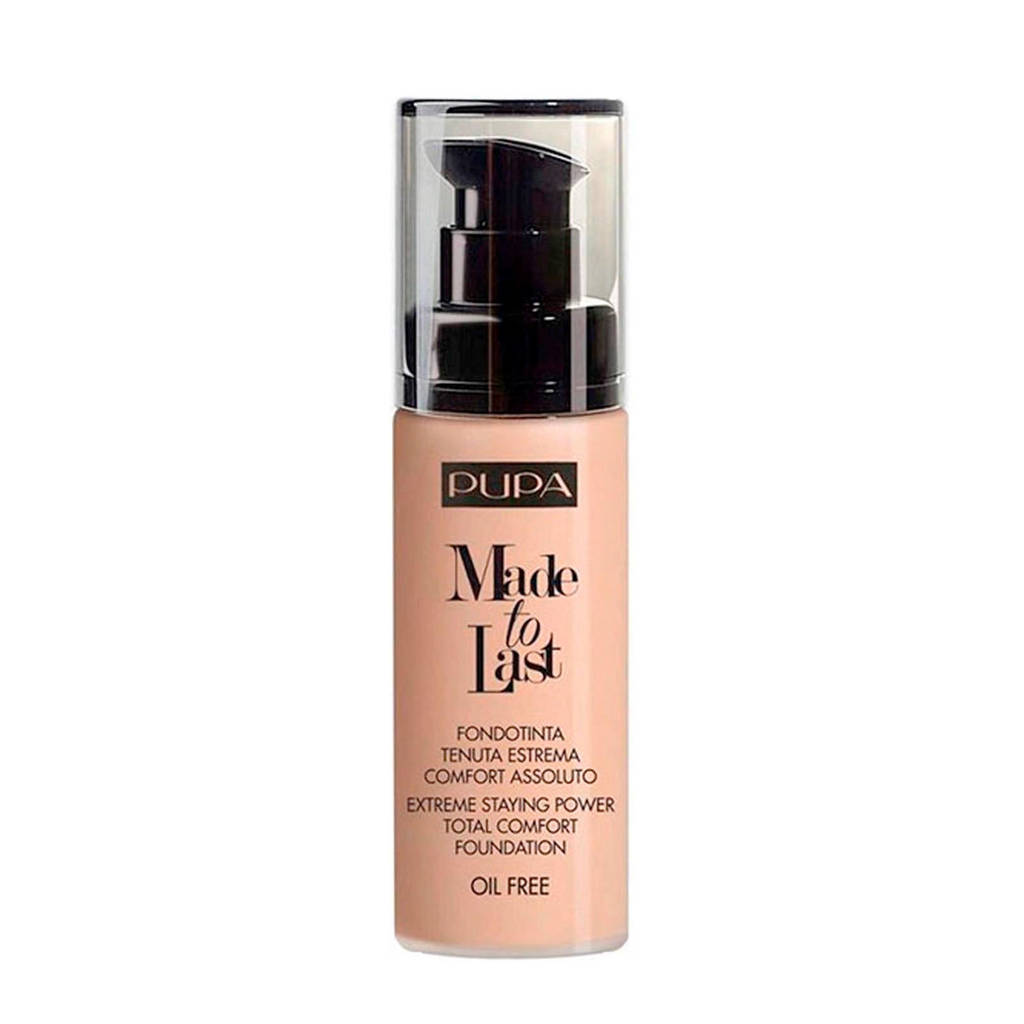 Pupa Milano Made To Last foundation - 020 Light Beige