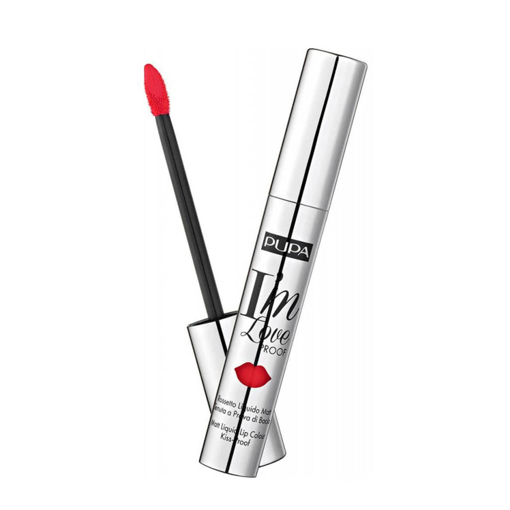 Pupa Milano I'm Loveproof Matt Liquid lippenstift - 010 Fire Red, 010 Fire Red