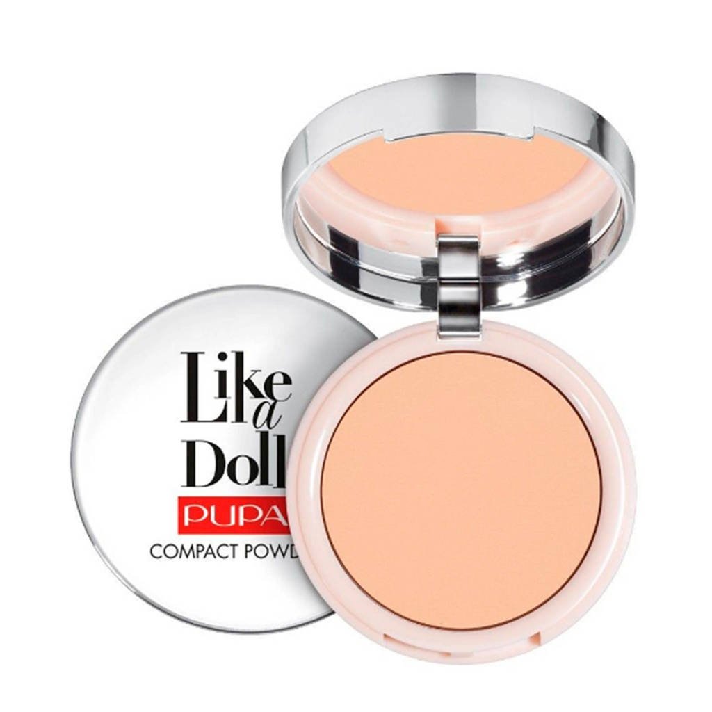 Pupa Milano Like A Doll Nude Skin Compact poeder - 003 Natural Beige