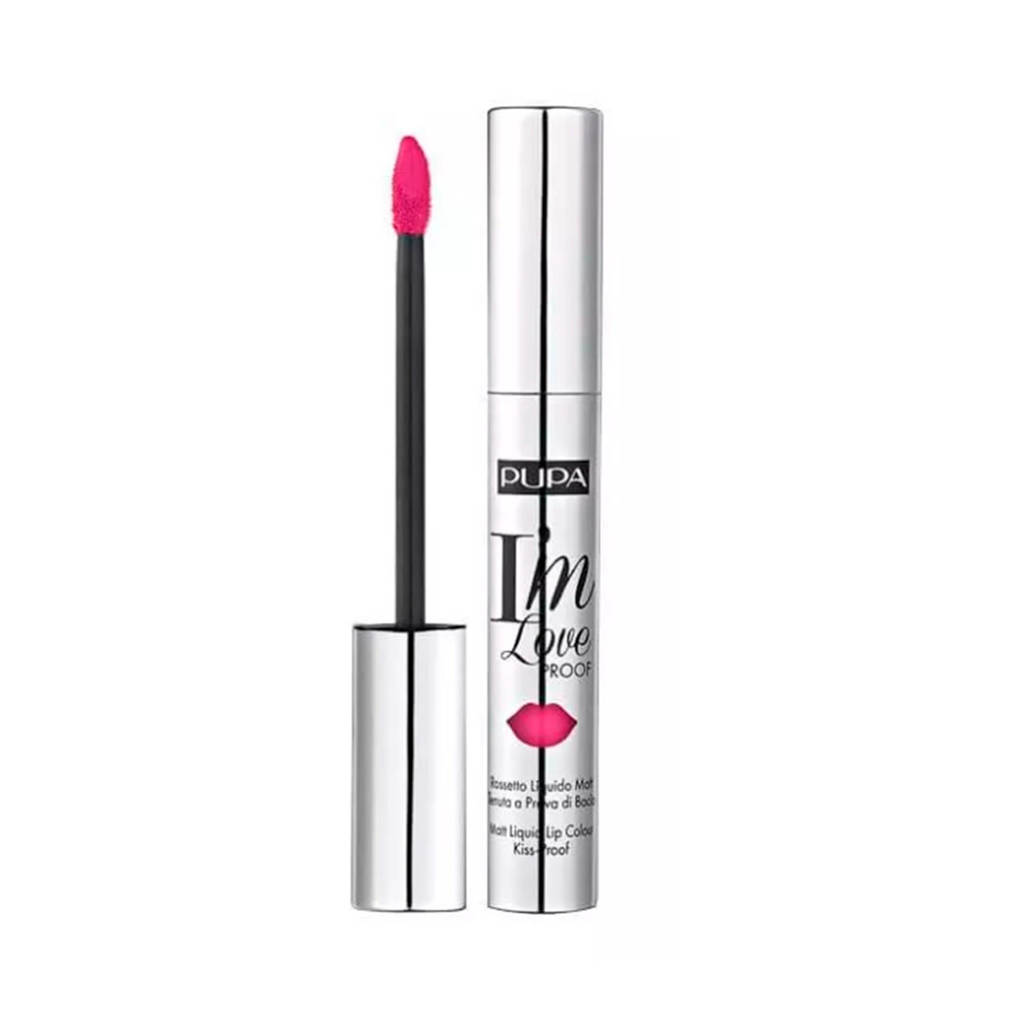 Pupa Milano I'm Loveproof Matt Liquid lippenstift - 007 Bright Fuchsia, 007 Bright Fuchsia