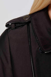 thumbnail: Morgan trenchcoat zomer met ceintuur zwart