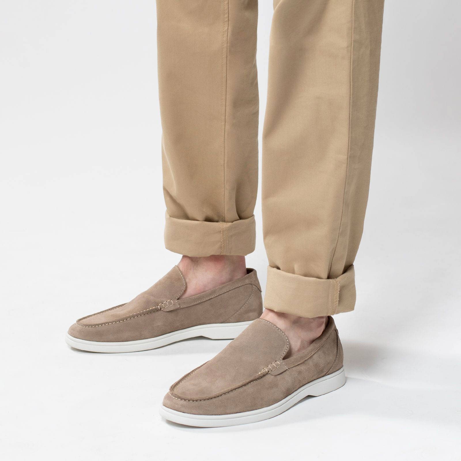 Sacha suède loafers beige | wehkamp