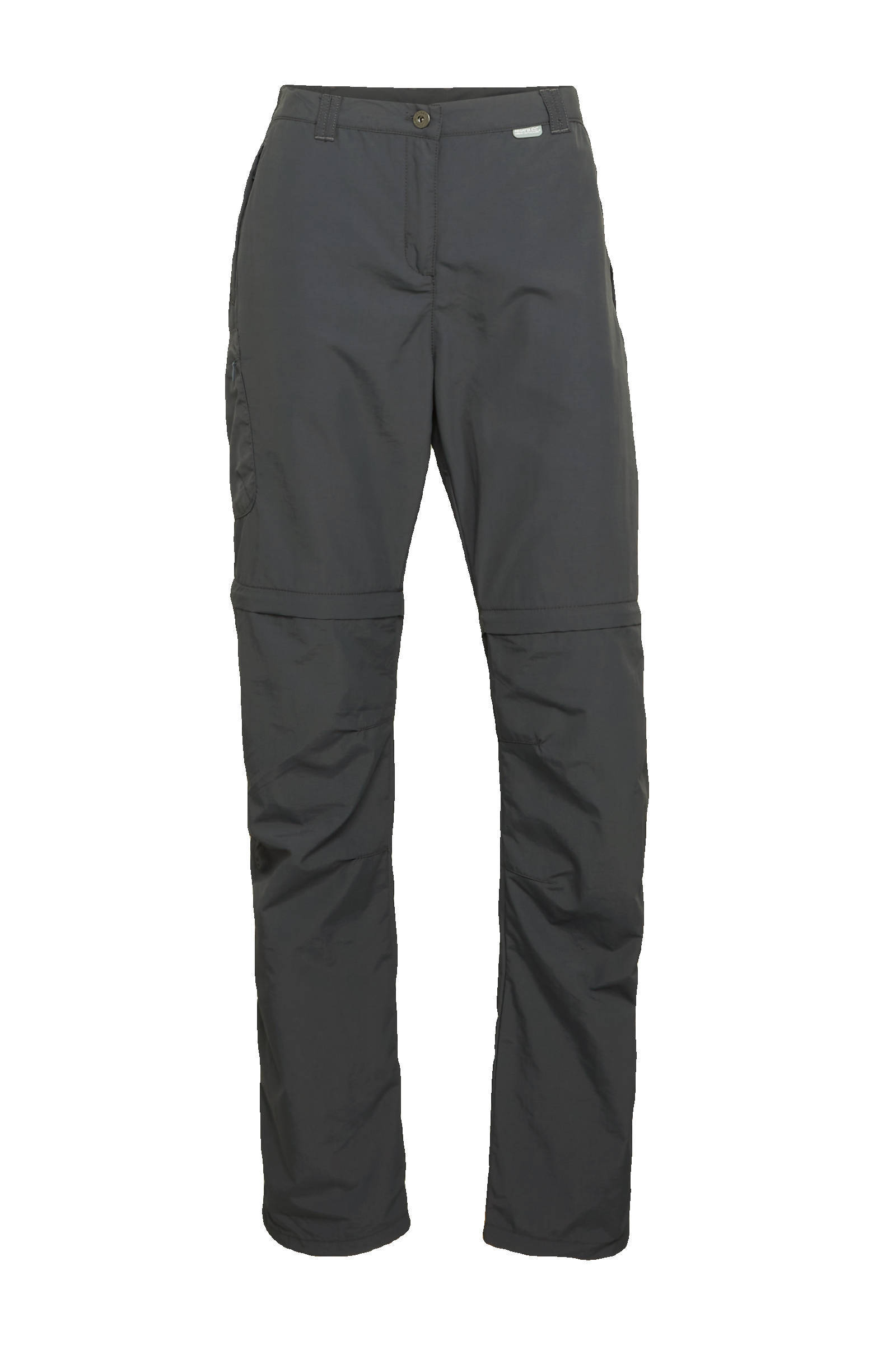 Regatta outdoor afritsbroek Chaska grijs | wehkamp