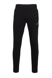 Zwarte heren Sjeng Sports joggingbroek Break van polyester met regular fit, regular waist en logo dessin