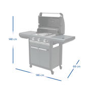 thumbnail: Campingaz Premium 3 Series gas BBQ
