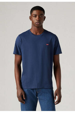 regular T-shirt donkerblauw
