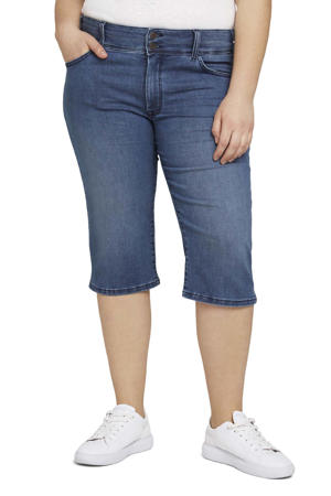 skinny capri jeans blauw 