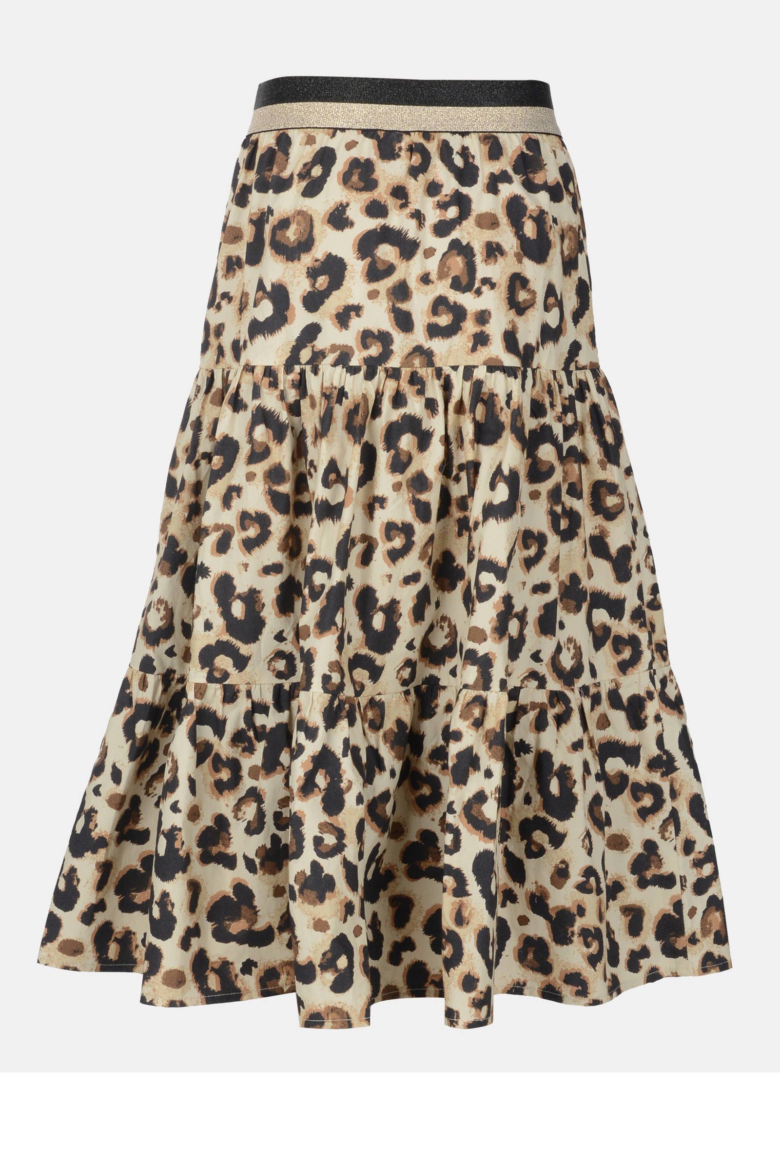 Maxi outlet rok tijgerprint