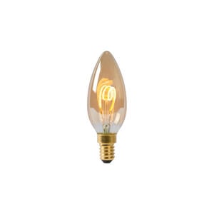 C35 - Filament lamp - Ø 3,5 cm - LED Dimb. - E14 - 1x3W 2200K - Amber