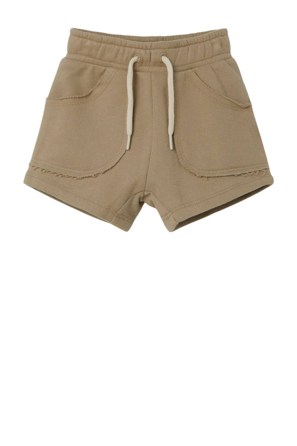 LIL' ATELIER MINI sweatshort Silondon groen, Groen