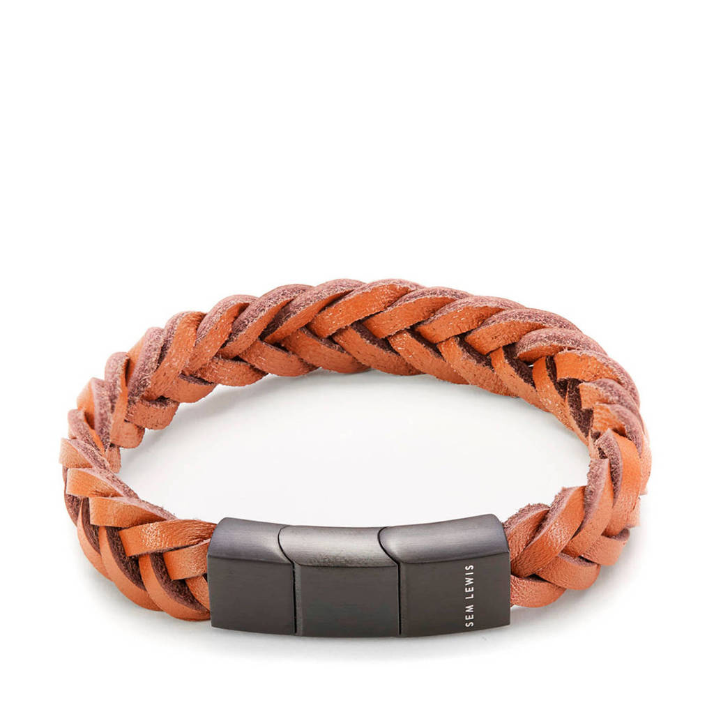 Sem Lewis armband - SL210018 cognac, Cognac