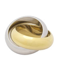 Bandhu ring Better Together goud/zilverkleurig, Goud/zilverkleurig