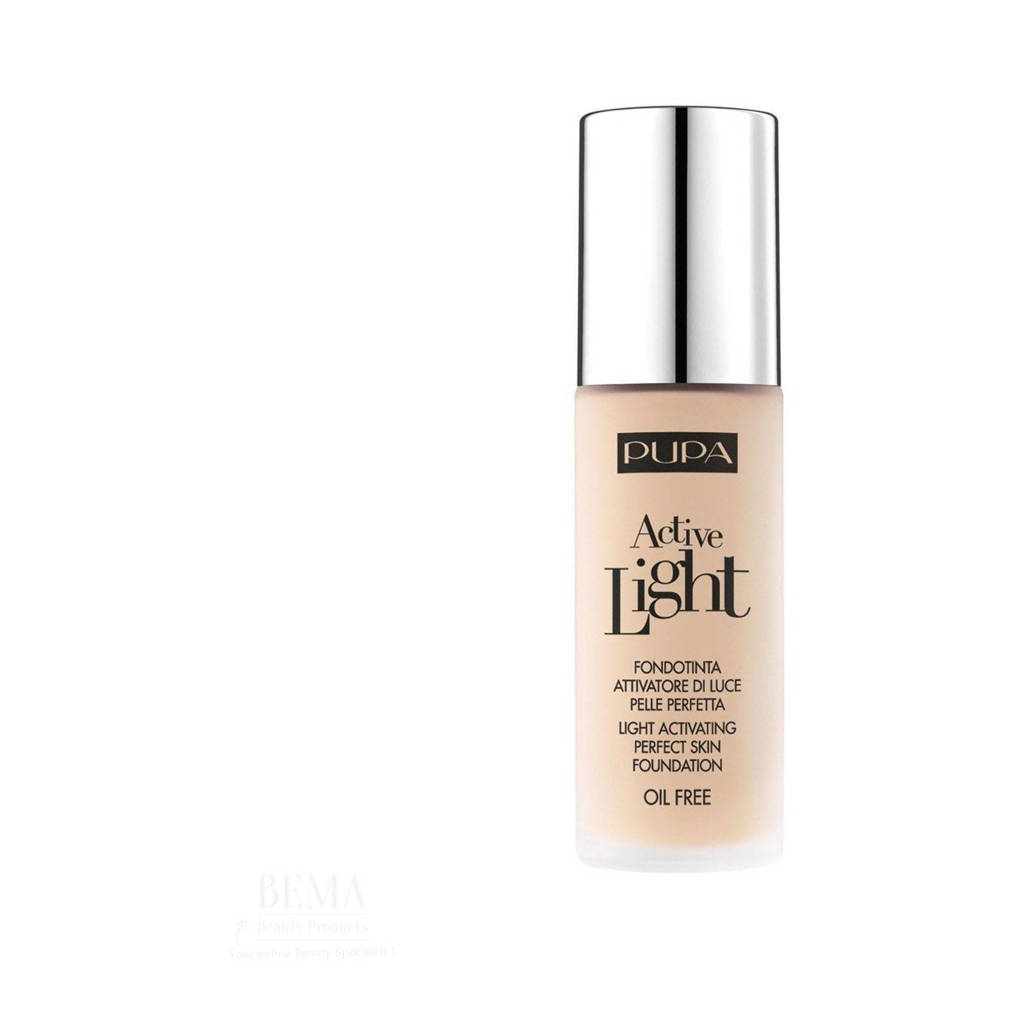Pupa Milano Active Light foundation - 010 Porcelain
