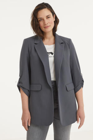 blazer donkergrijs