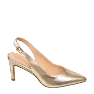   slingback pumps goud