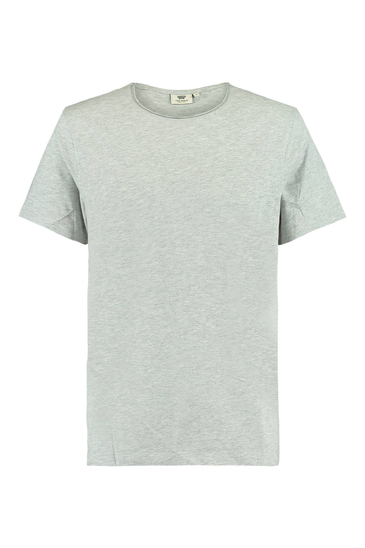 America Today T shirt Took van biologisch katoen licht grijs melange online kopen