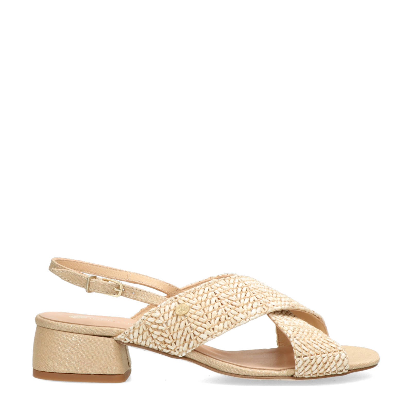 Fred de la Bretoniere - sandalen geweven zwart