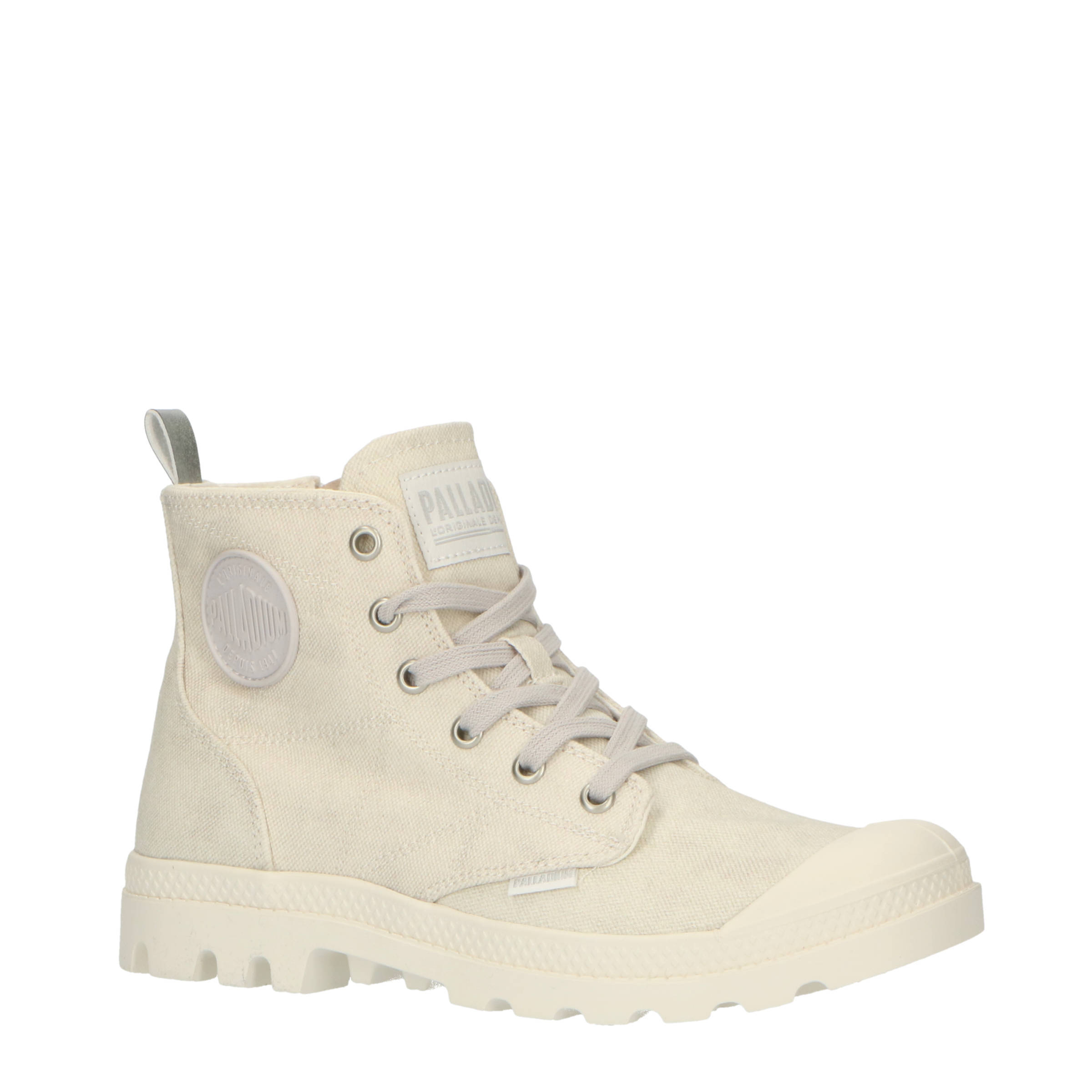 Palladium Pampa Zip Desertwash veterschoenen ecru | wehkamp