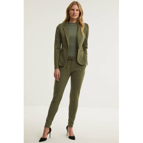 ICHI getailleerde blazer IHKATE groen afbeelding