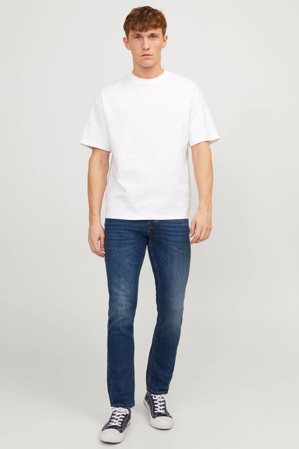 JACK & JONES JEANS INTELLIGENCE slim fit jeans - blue denim