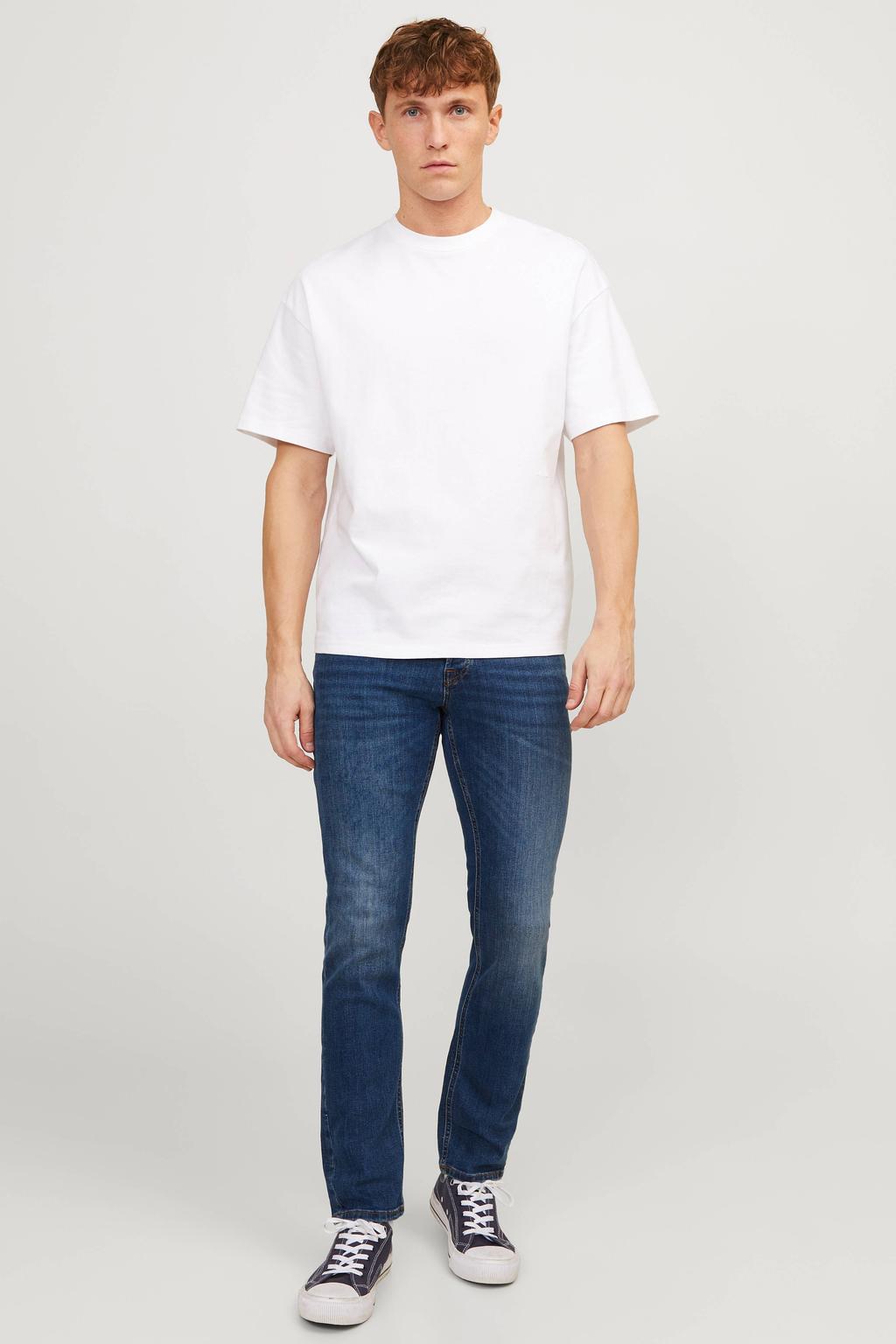 JACK & JONES JEANS INTELLIGENCE slim fit jeans JJITIM JJORIGINAL blue denim
