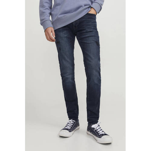 JACK & JONES JEANS INTELLIGENCE skinny jeans JJILIAM JJORIGINAL blue denim afbeelding